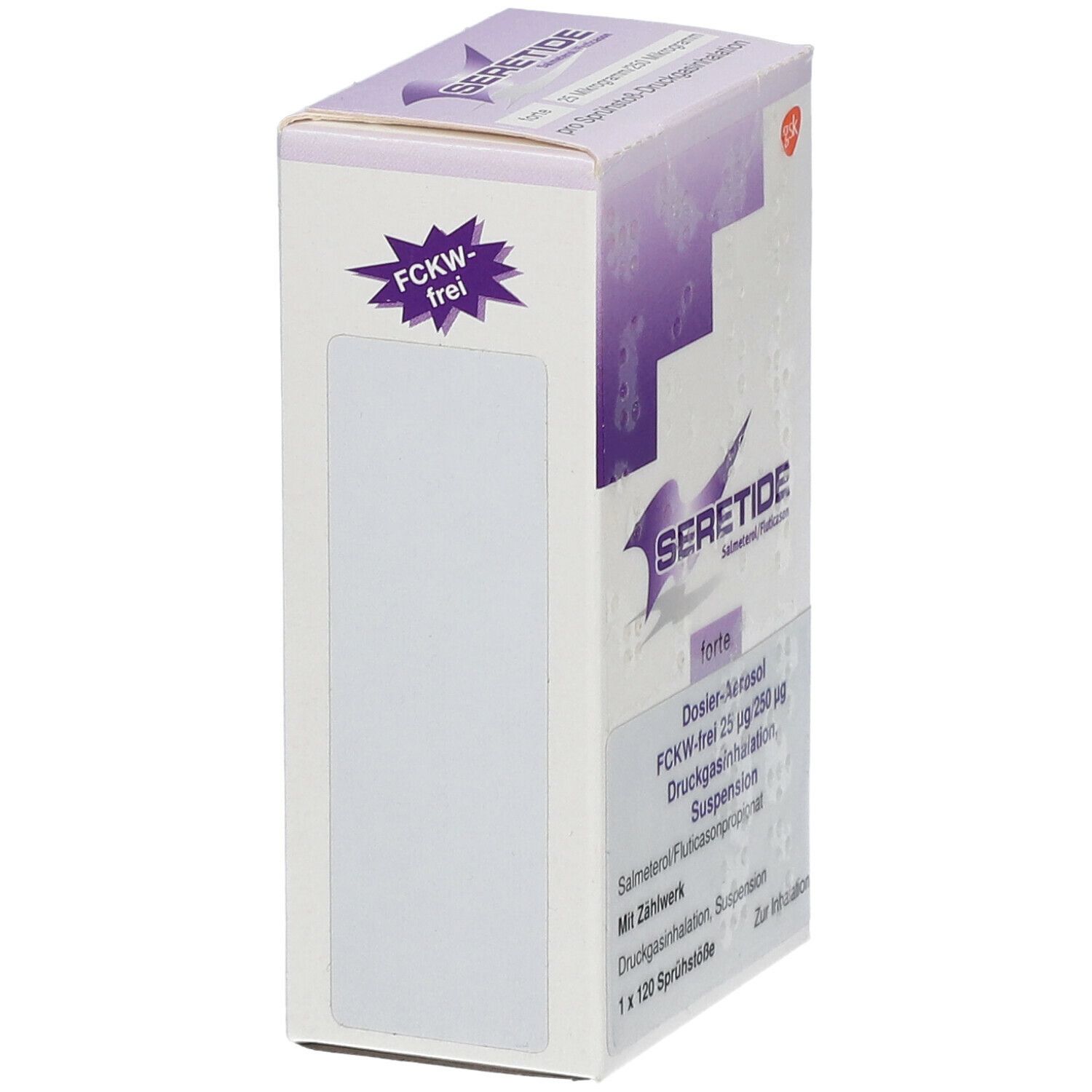 Seretide forte 25 µg/250 µg 120 Hub Dosieraerosol 1 St