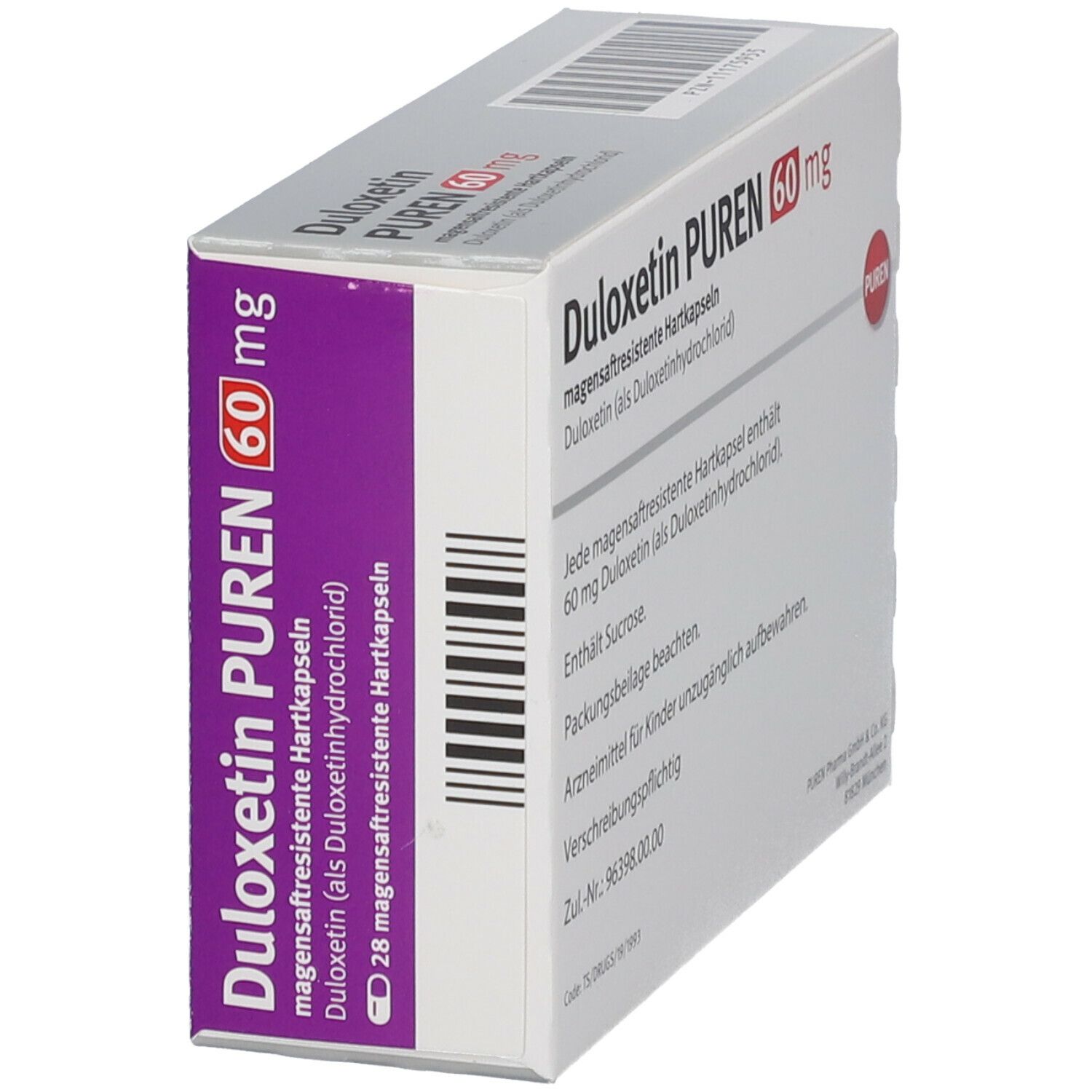 Duloxetin PUREN 60 mg