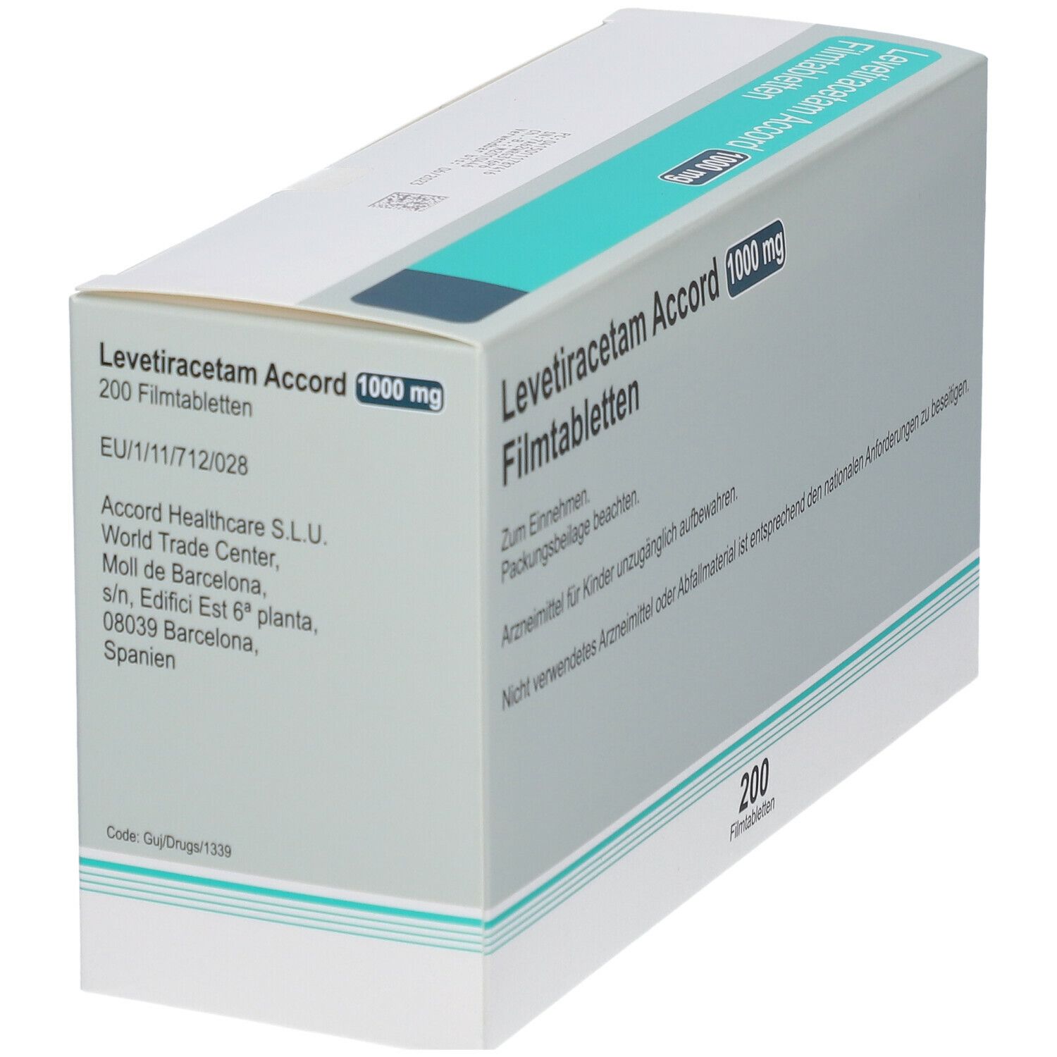 Levetiracetam Accord 1G