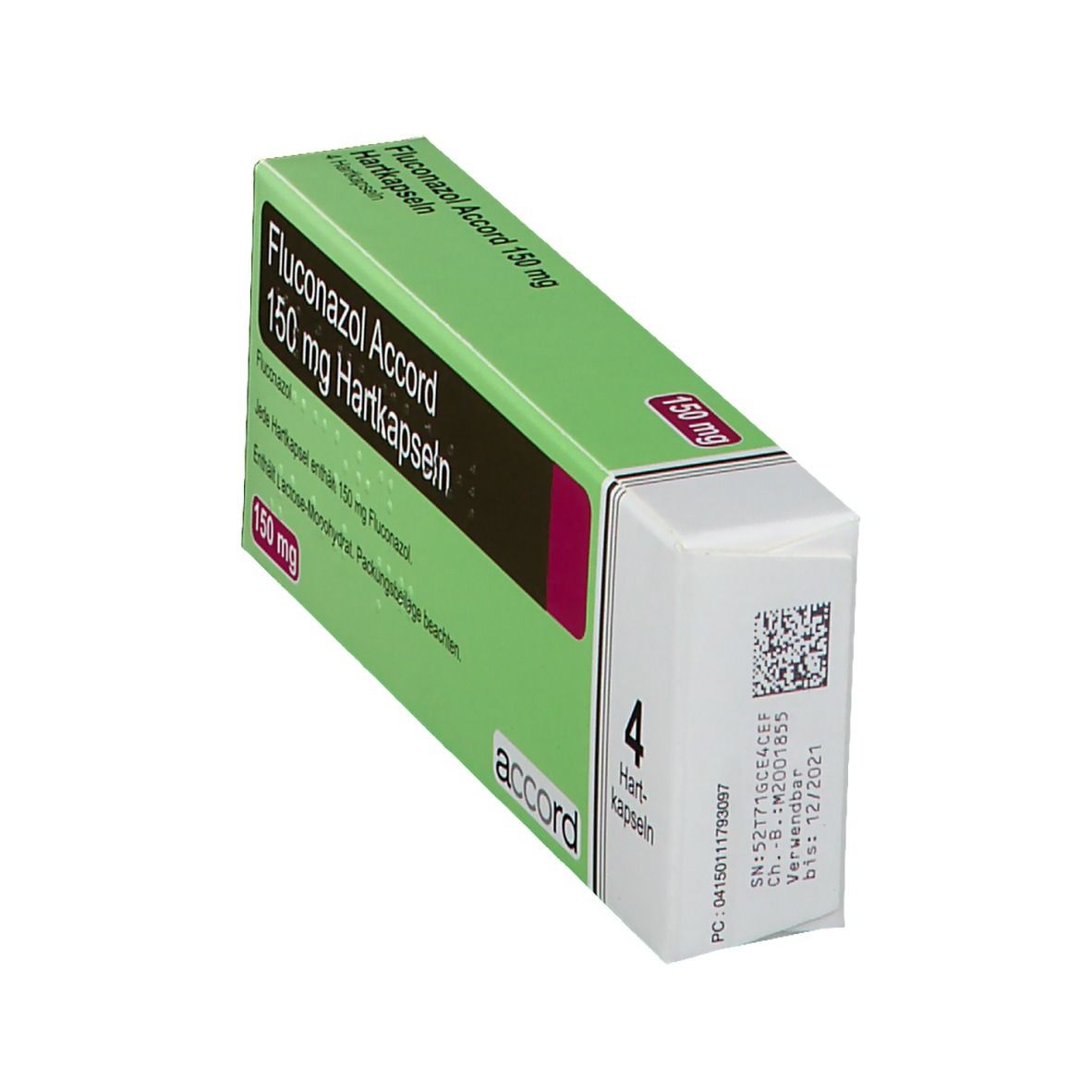 Fluconazol Accord 150 mg Hartkapseln 4 St