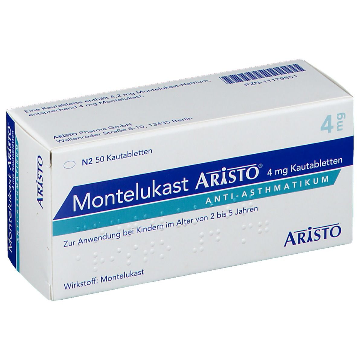 Montelukast Aristo® 4 mg