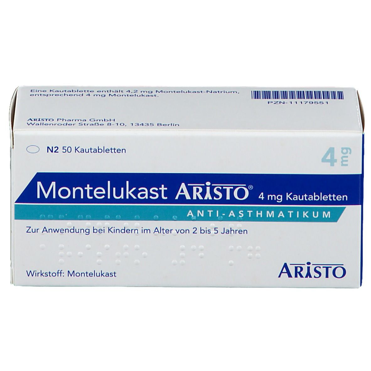 Montelukast Aristo® 4 mg