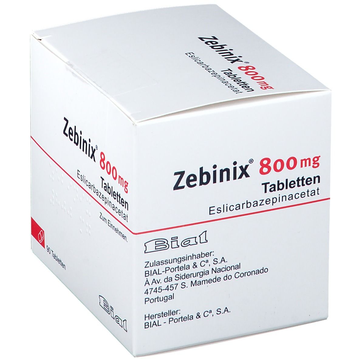 Zebinix 800 mg Tabletten 90 St