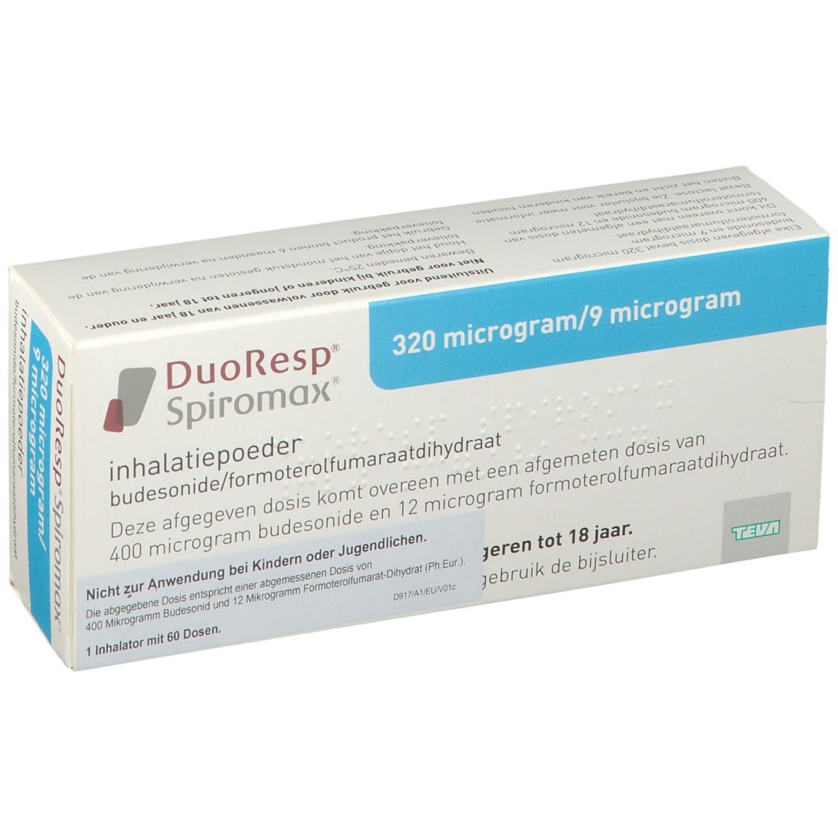 Duoresp Spiromax 320 µg/9 µg/Dosis