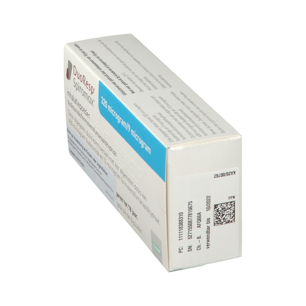 Duoresp Spiromax 320 µg/9 µg/Dosis