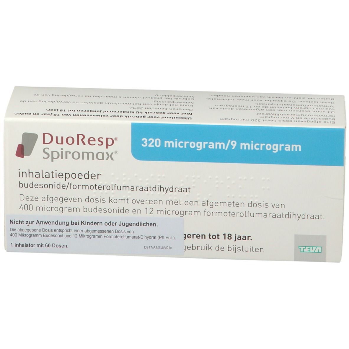 Duoresp Spiromax 320 µg/9 µg/Dosis