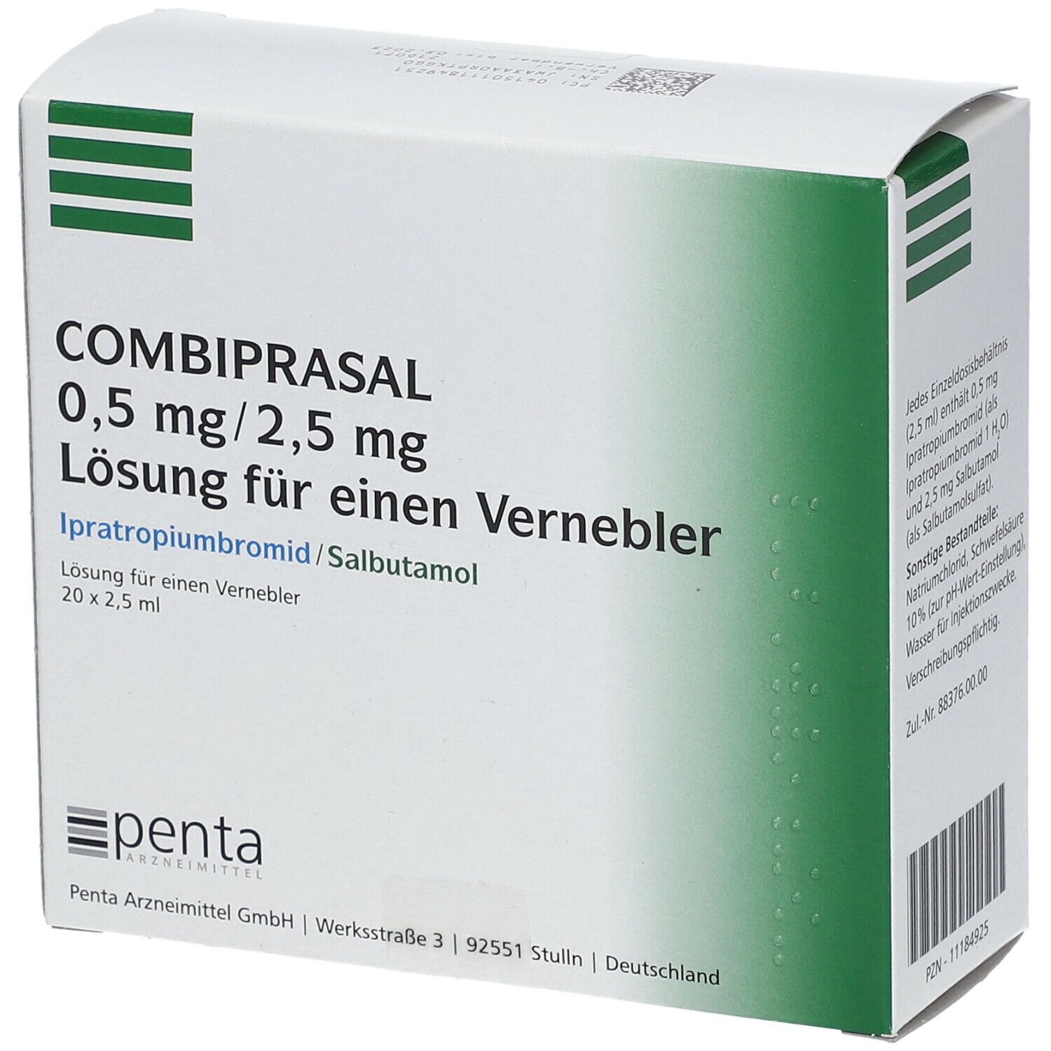 Combiprasal 0,5 mg/2,5 mg