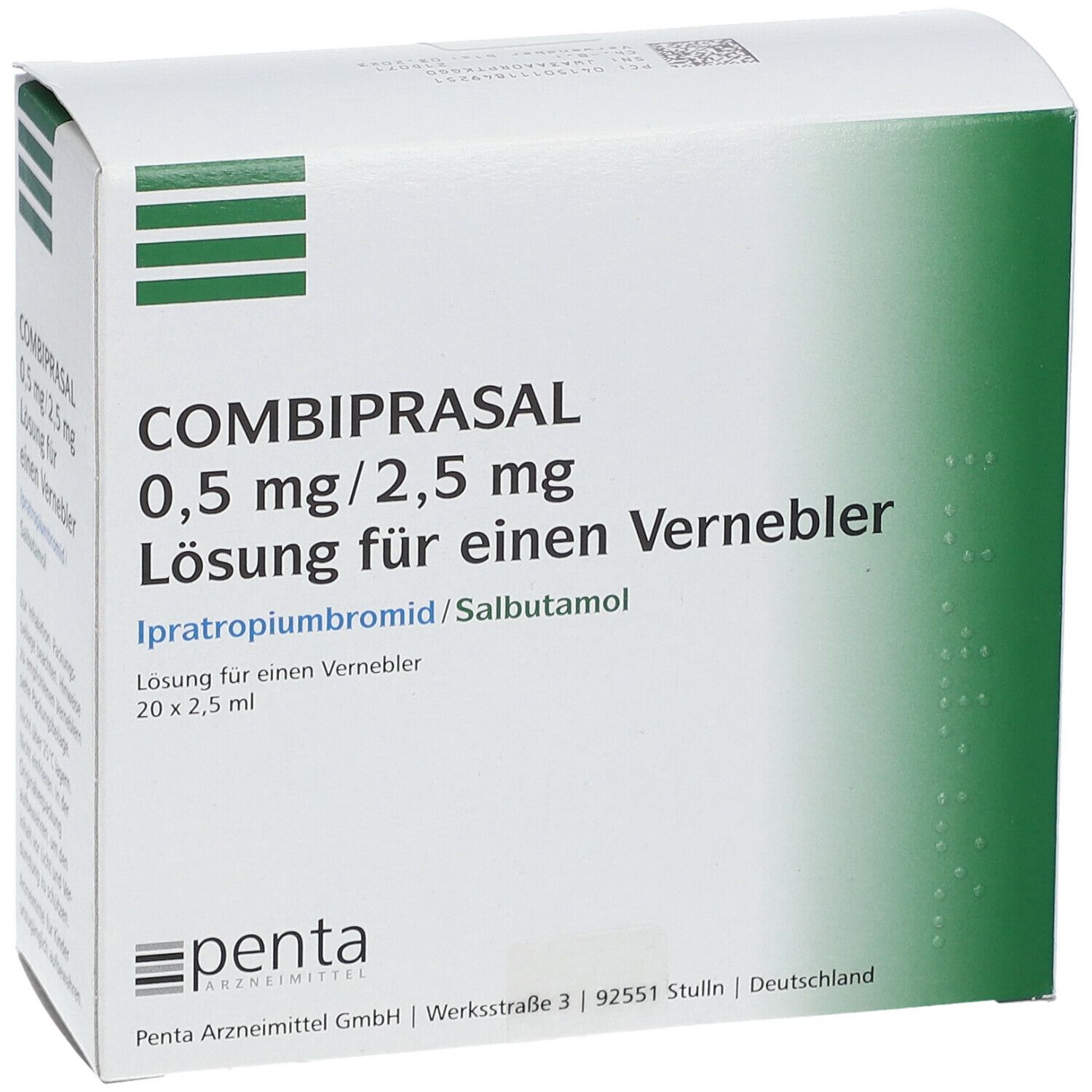 Combiprasal 0,5 mg/2,5 mg