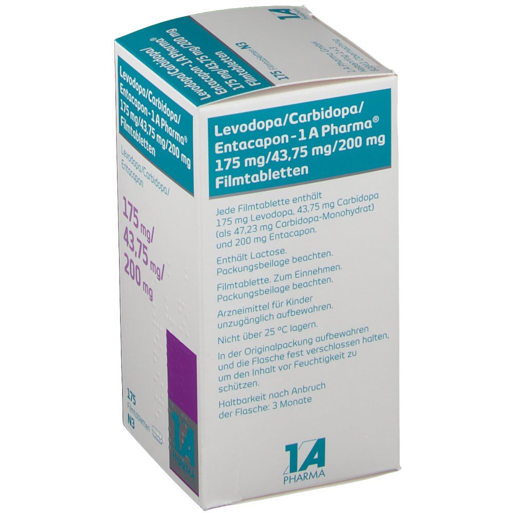 LEVODOPA/Carbidopa/Entacapon 1A Ph.175/43,75/200mg