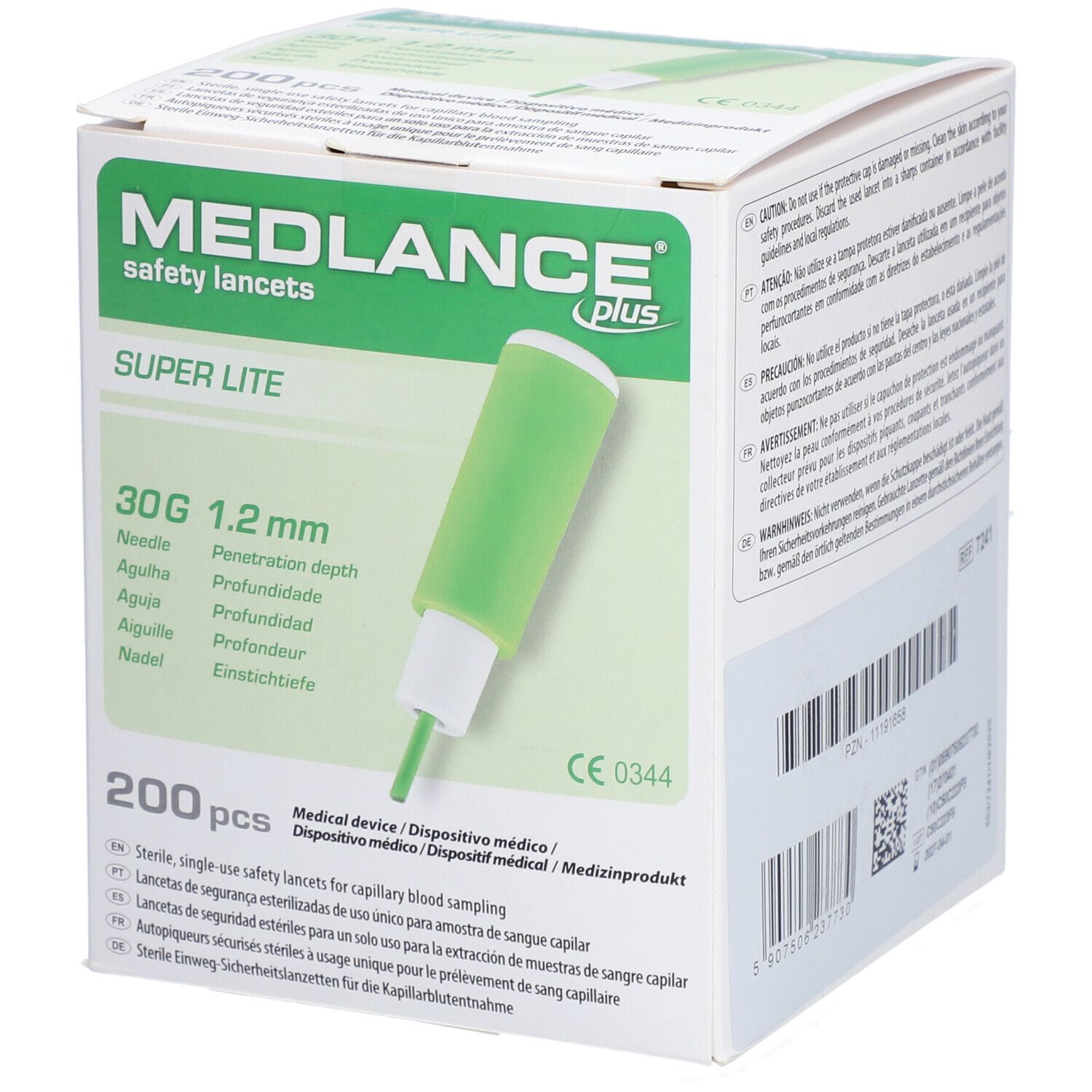 MEDLANCE® plus Lite Sicherheitslanzetten 30 G