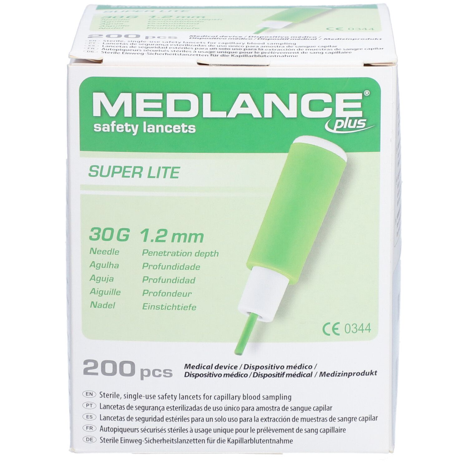 MEDLANCE® plus Lite Sicherheitslanzetten 30 G