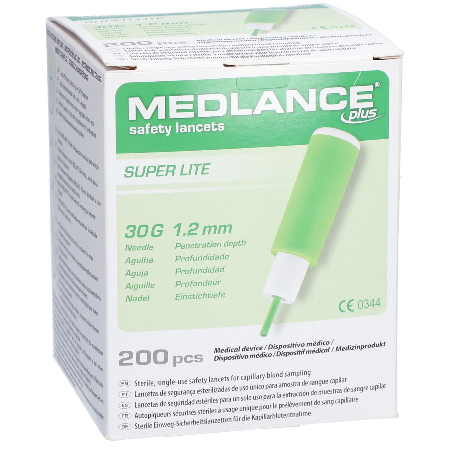 MEDLANCE® plus Lite Sicherheitslanzetten 30 G