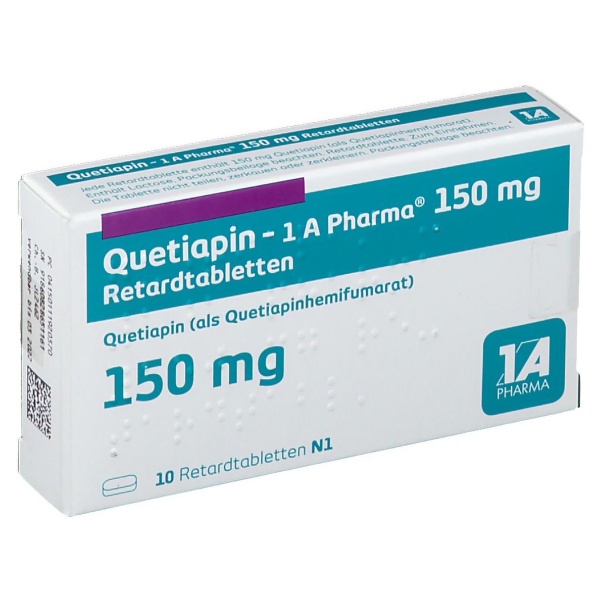 Quetiapin - 1 A Pharma® 150 mg