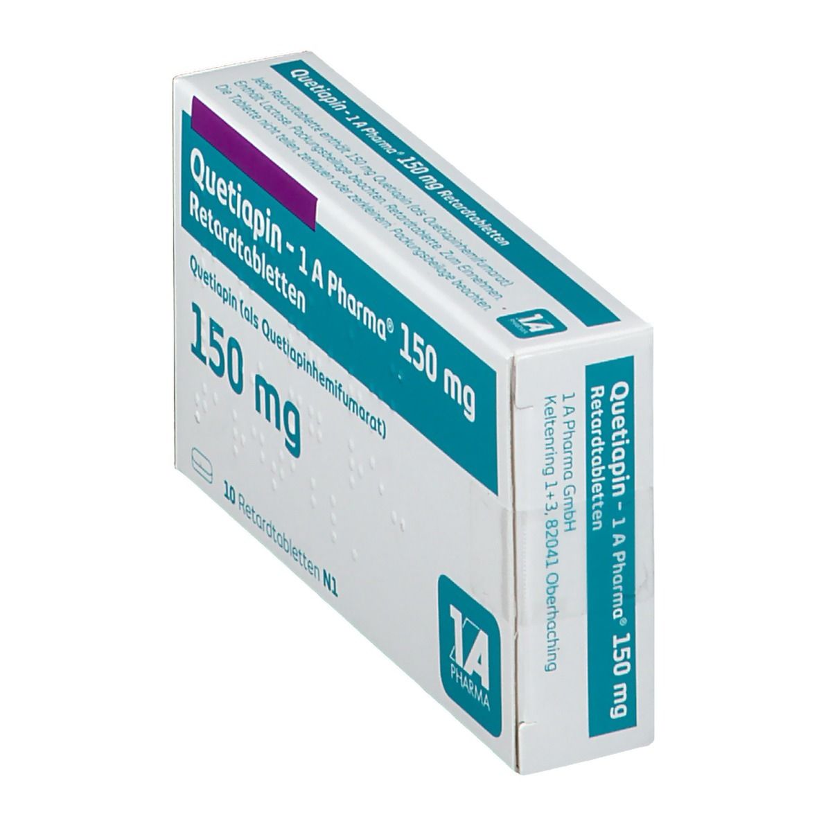 Quetiapin - 1 A Pharma® 150 mg
