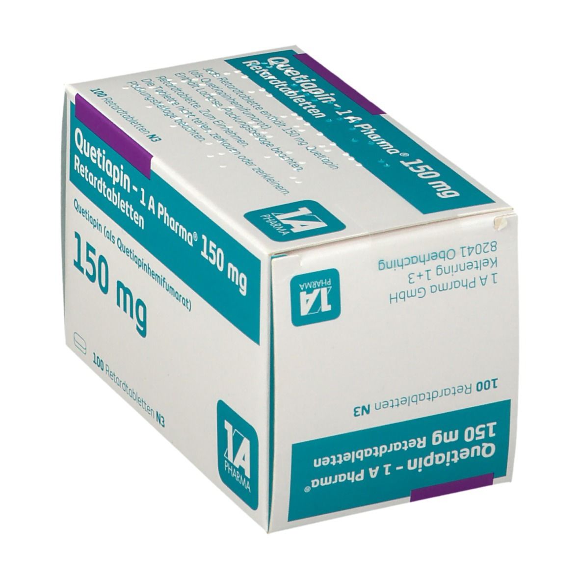Quetiapin 1A Pharma® 150Mg