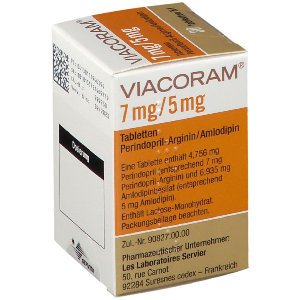 VIACORAM® 7 mg/ 5 mg