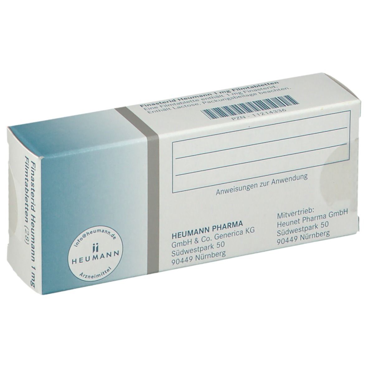 Finasterid Heumann 1 mg
