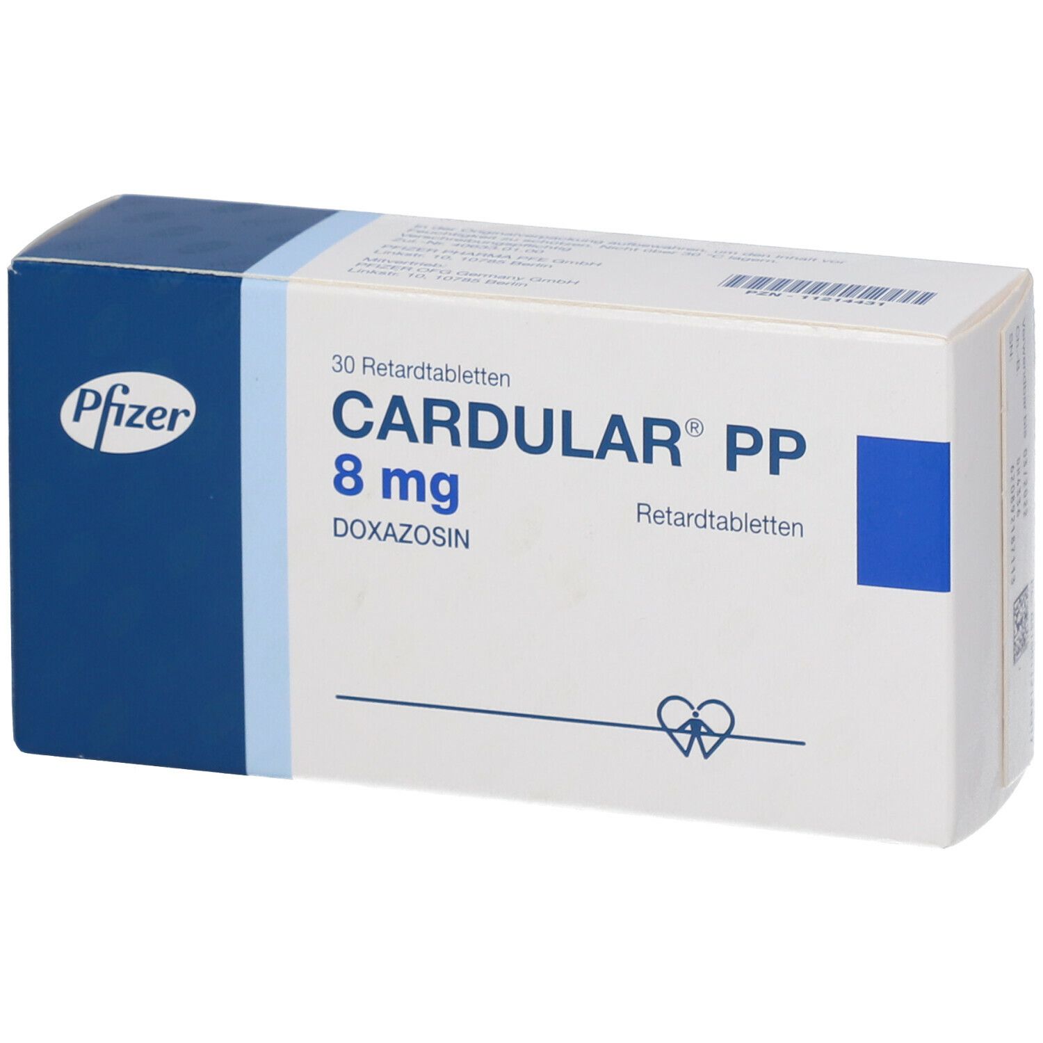 CARDULAR PP 8 mg Retardtabletten