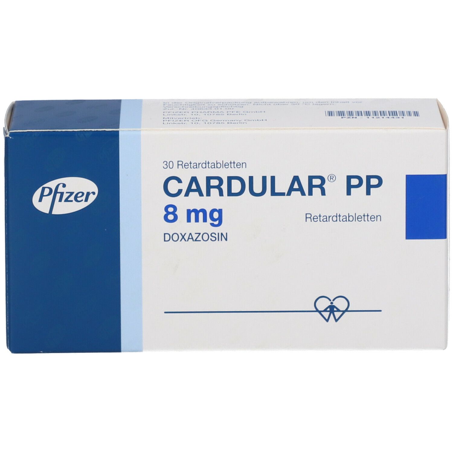 CARDULAR PP 8 mg Retardtabletten
