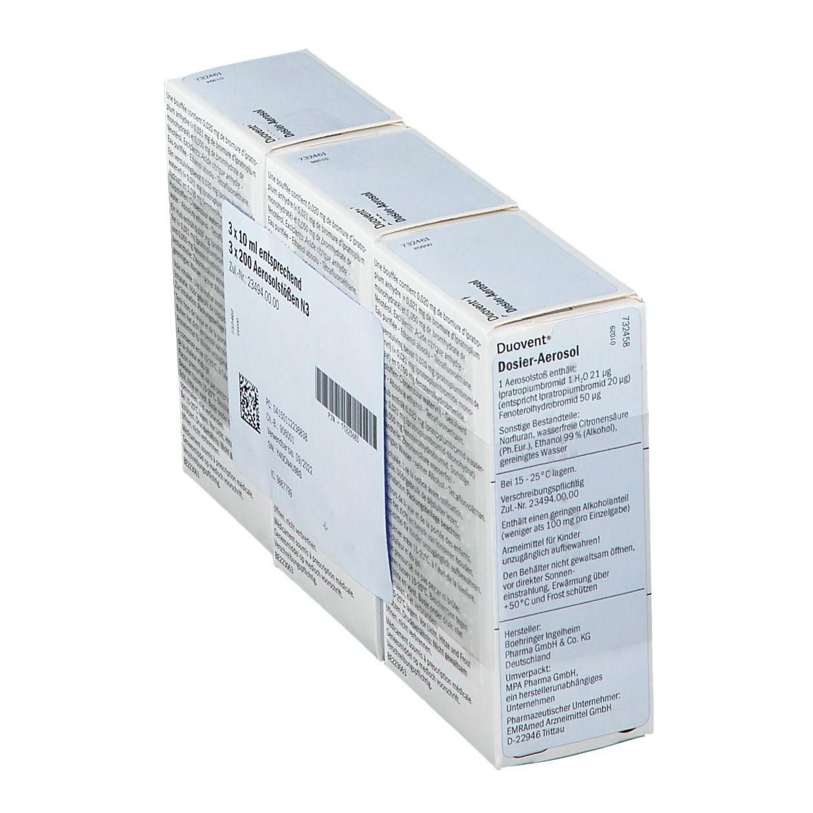Duovent® 20 µg/50 µg