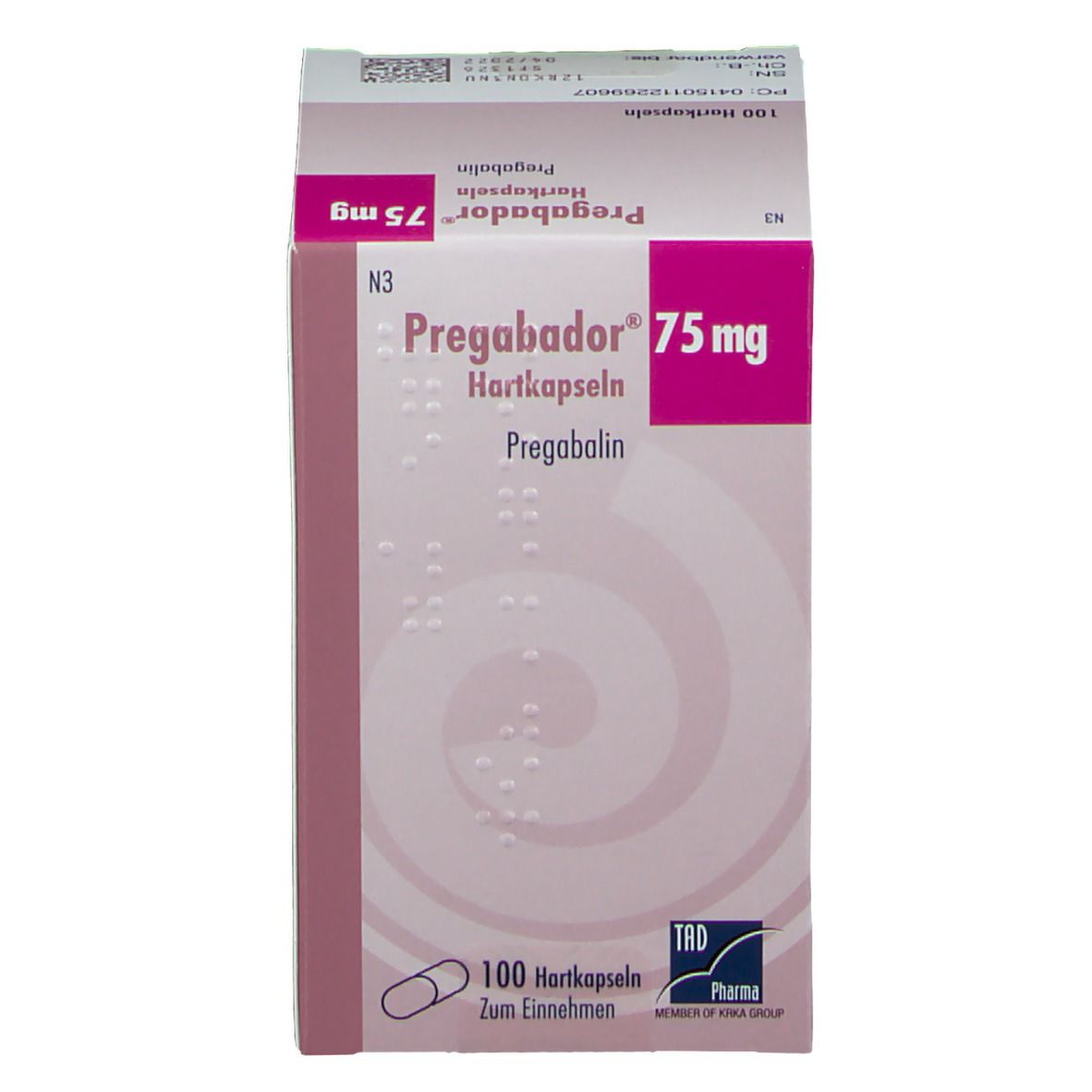 PREGABADOR 75MG HKP