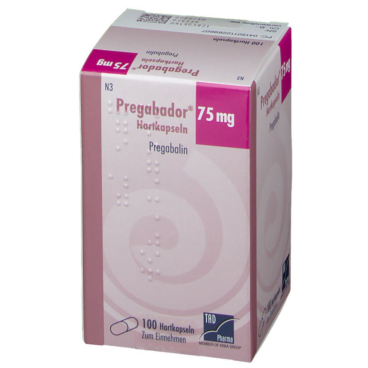 PREGABADOR 75MG HKP