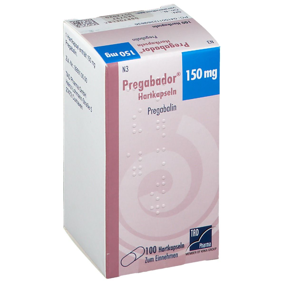 PREGABADOR 150MG HKP