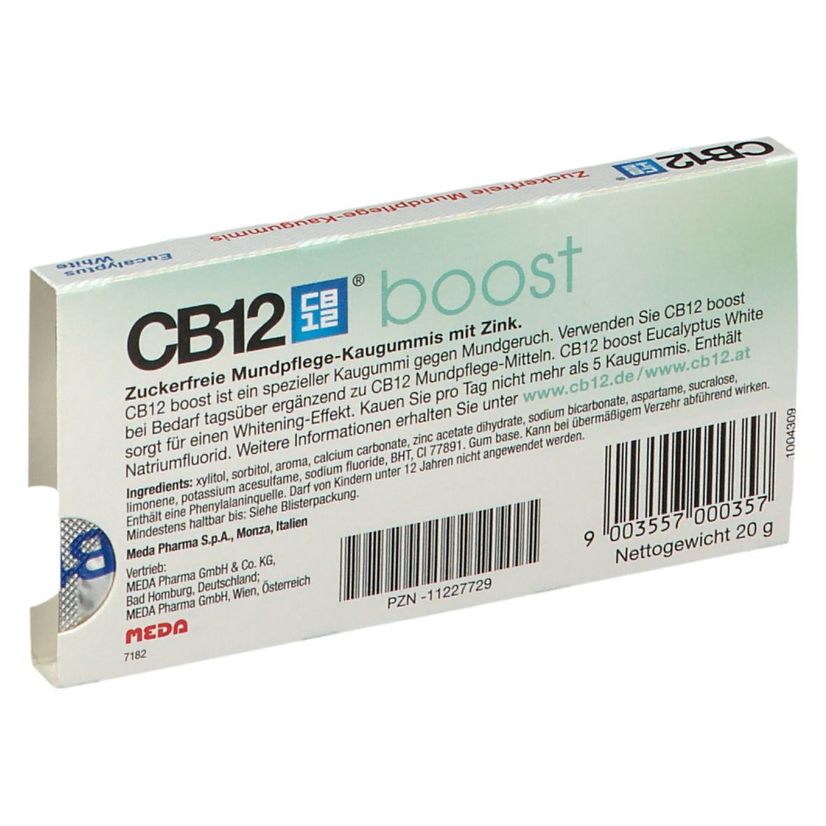 CB12® Boost  Kaugummi Eukalyptus White