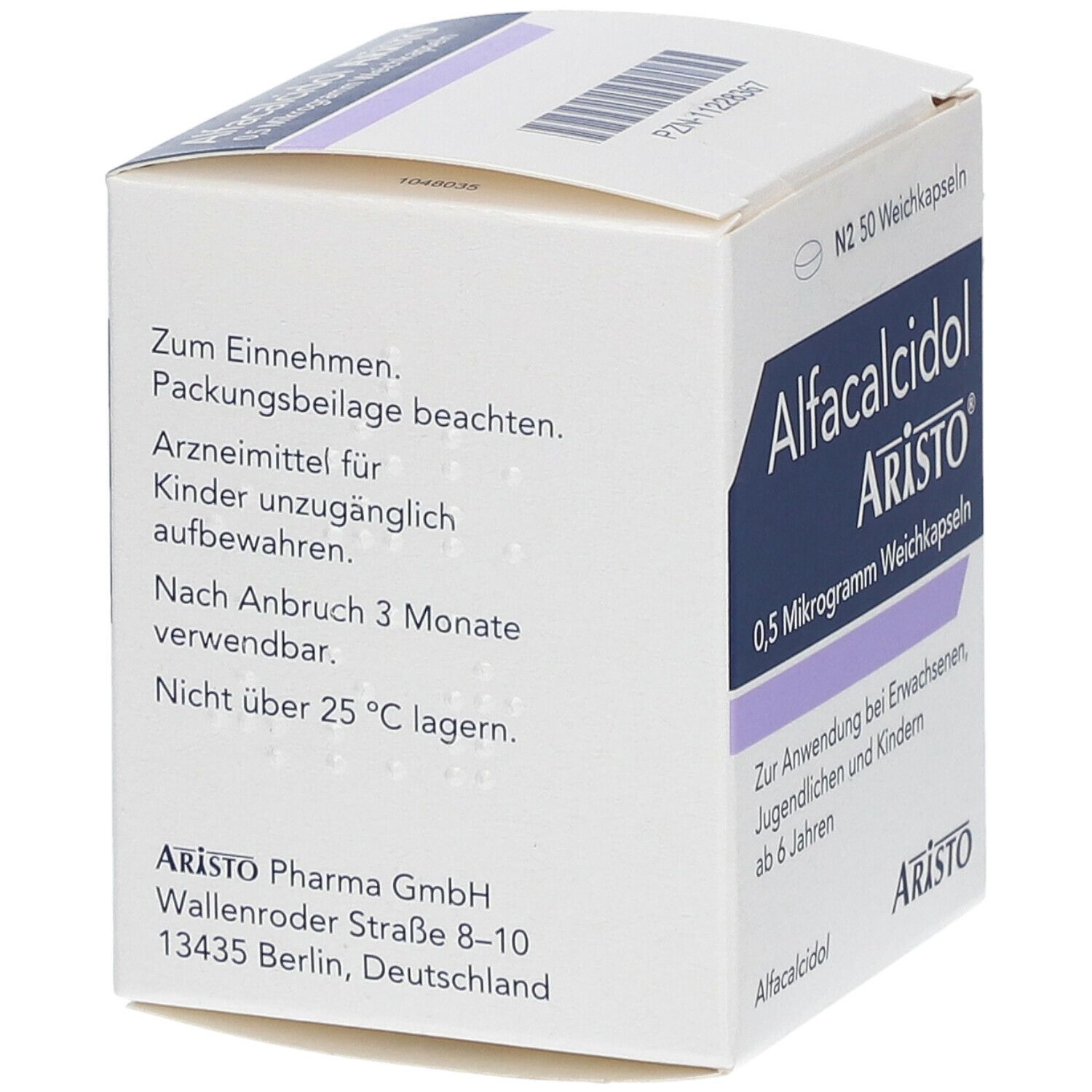 Alfacalcidol Aristo® 0,5 mikrogramm