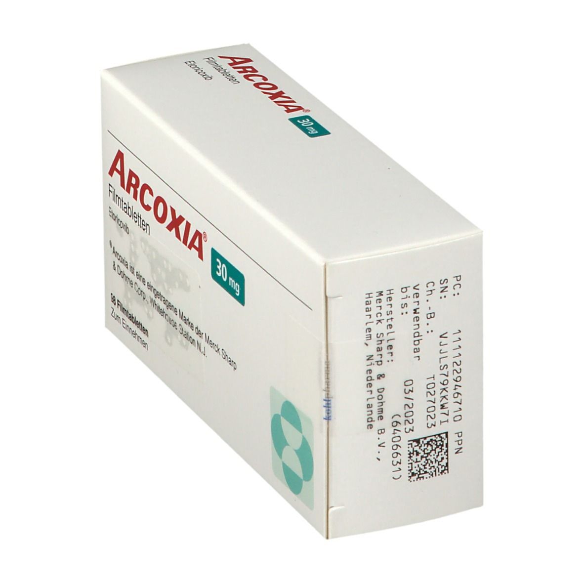 Arcoxia 30 mg Filmtabletten 98 St