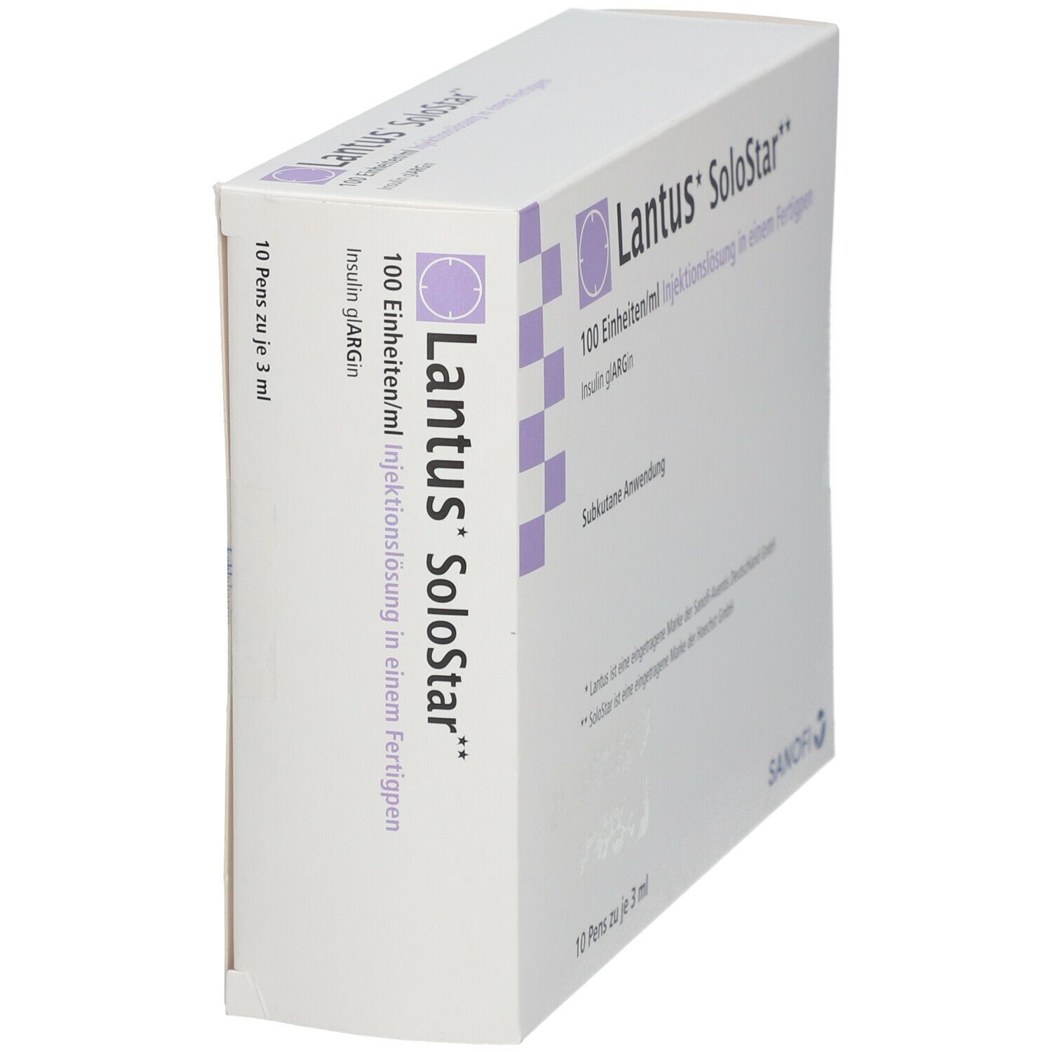 Lantus 100 E/ml SoloStar Inj.-Lsg.i.e.Fertigpen 10x3 ml Injektionslösung