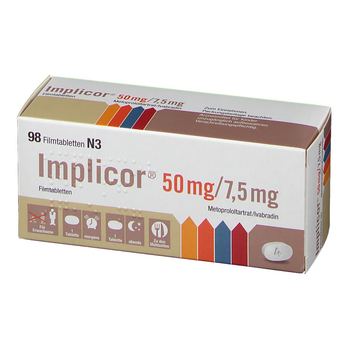 Implicor® 50 mg/7,5 mg