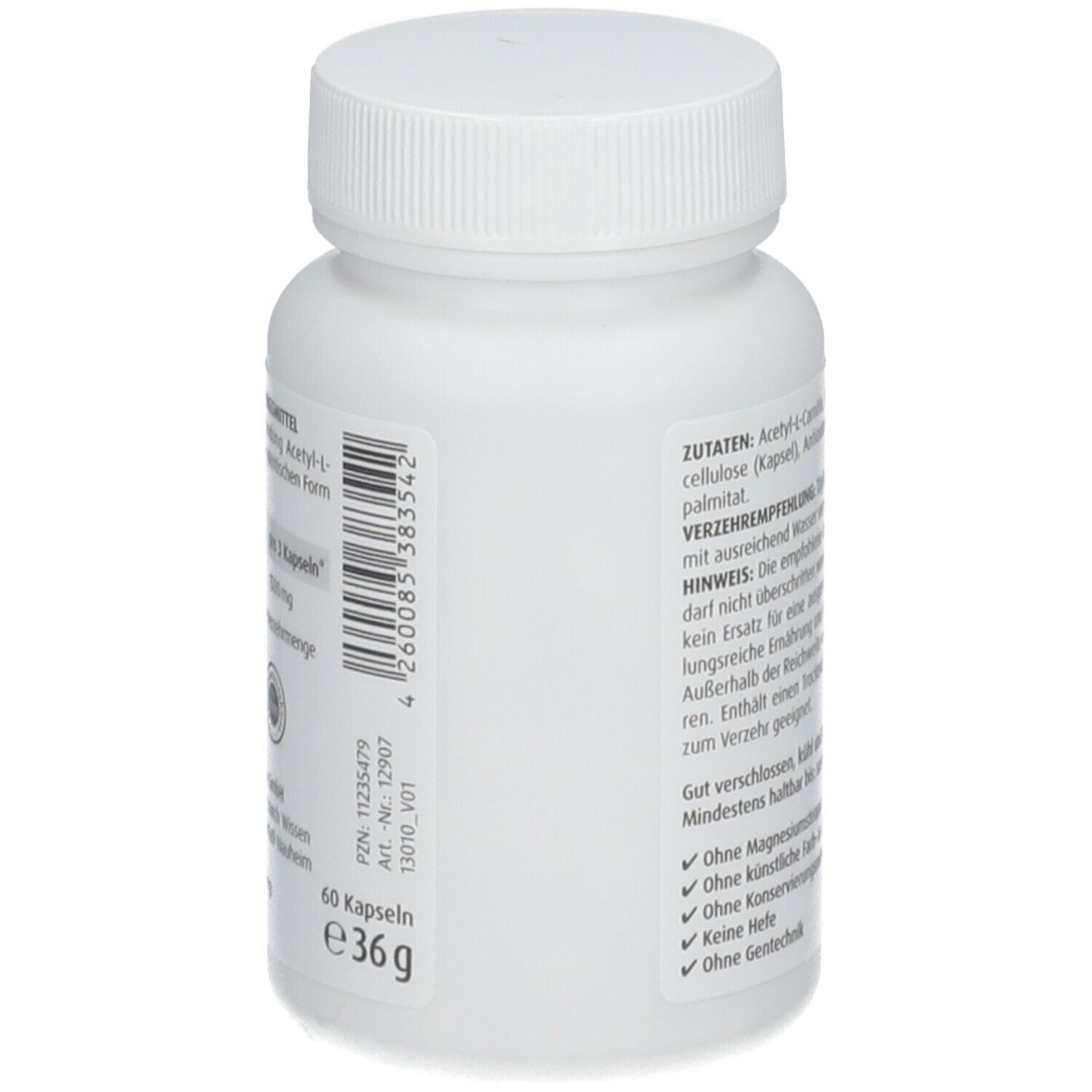 ZeinPharma® Acetyl L Carnitin Kapseln 500 mg