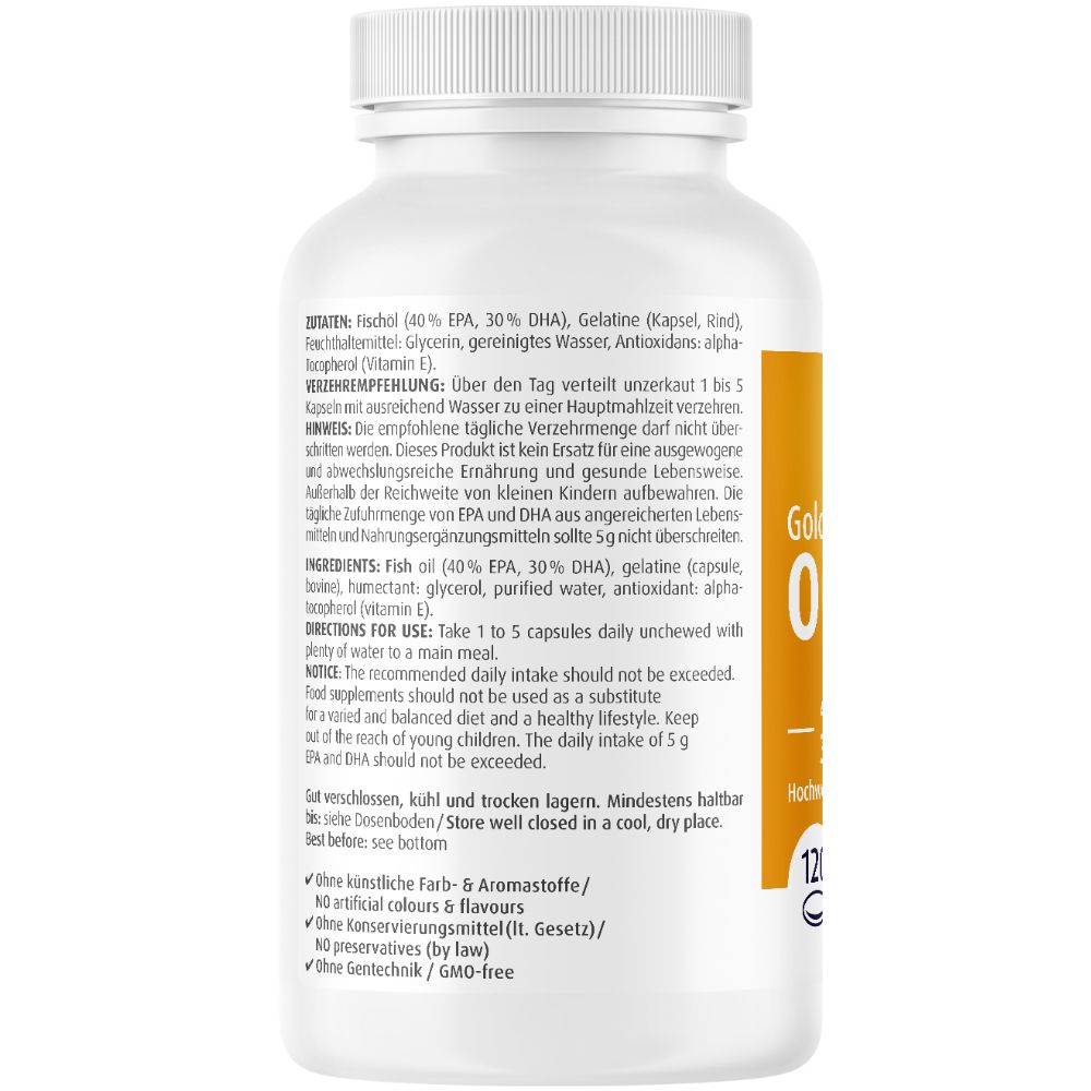 Omega-3 Gold Cardio Edition 120 capsules