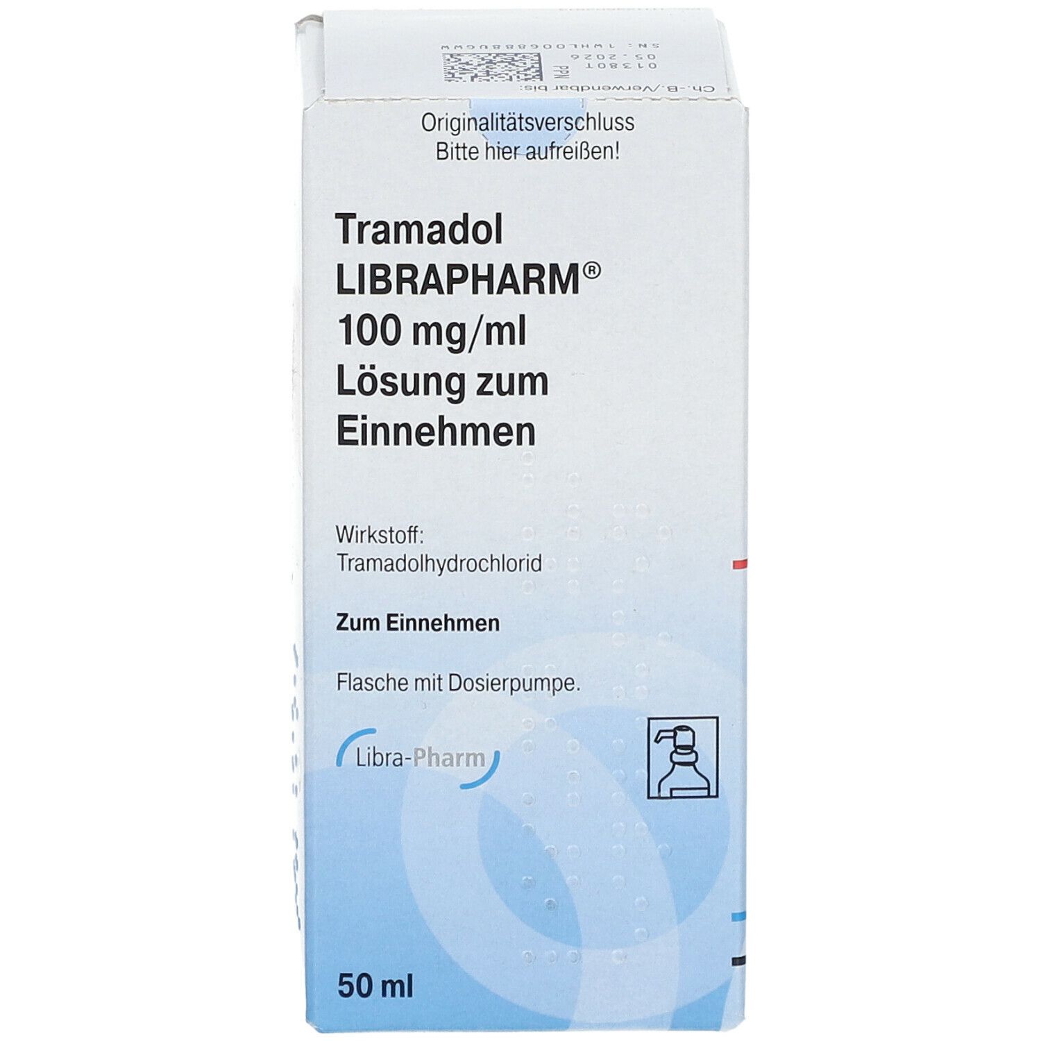 Tramadol LIBRAPHARM® 100 mg/ml