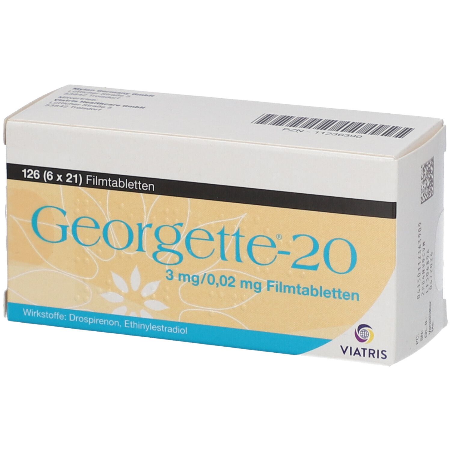 Georgette®-20 3 mg/0,02 mg