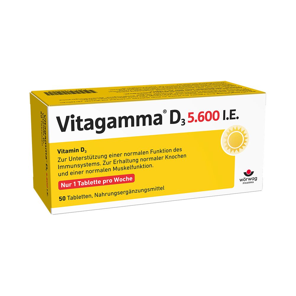 Vitagamma® D3 5.600 I.e. Vitamine D3 NEM