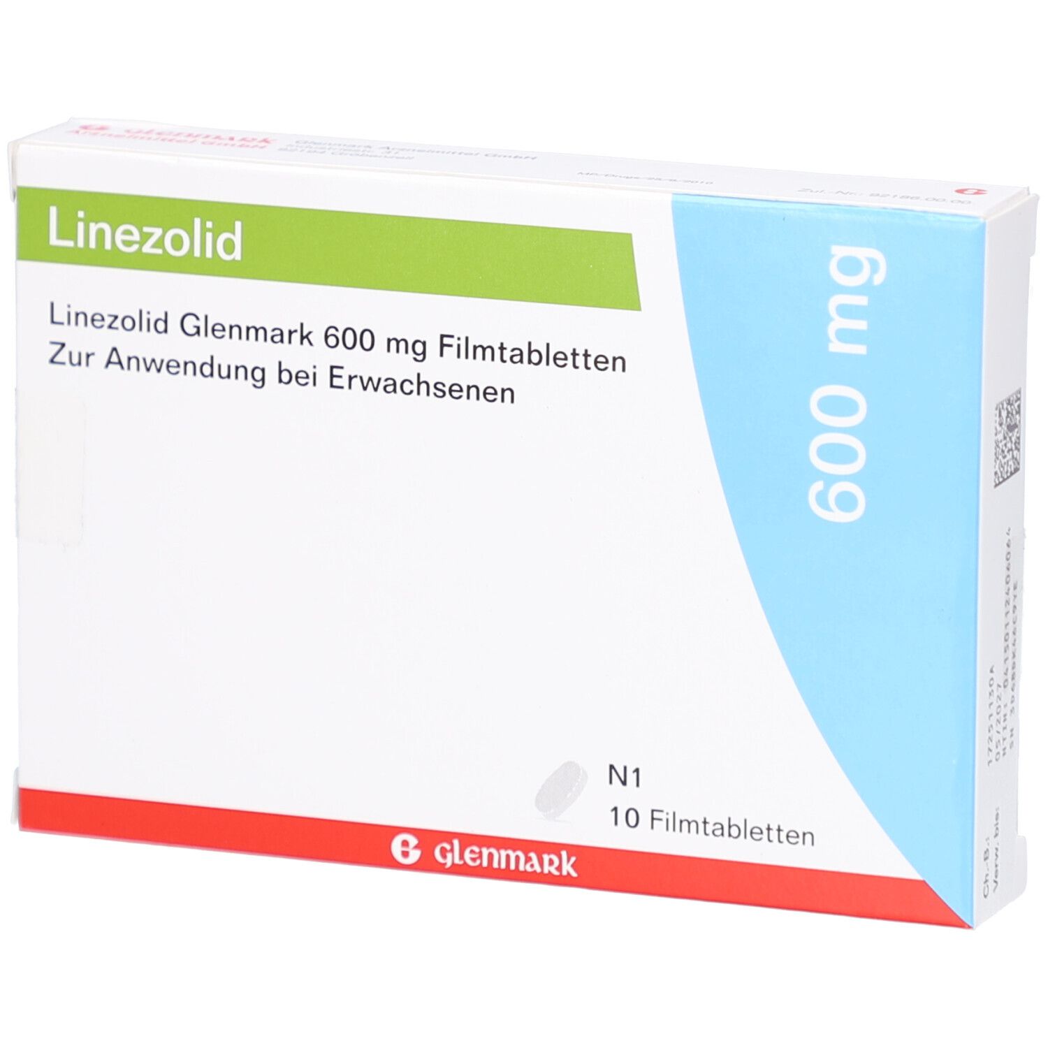 Linezolid Glenmark 600 mg