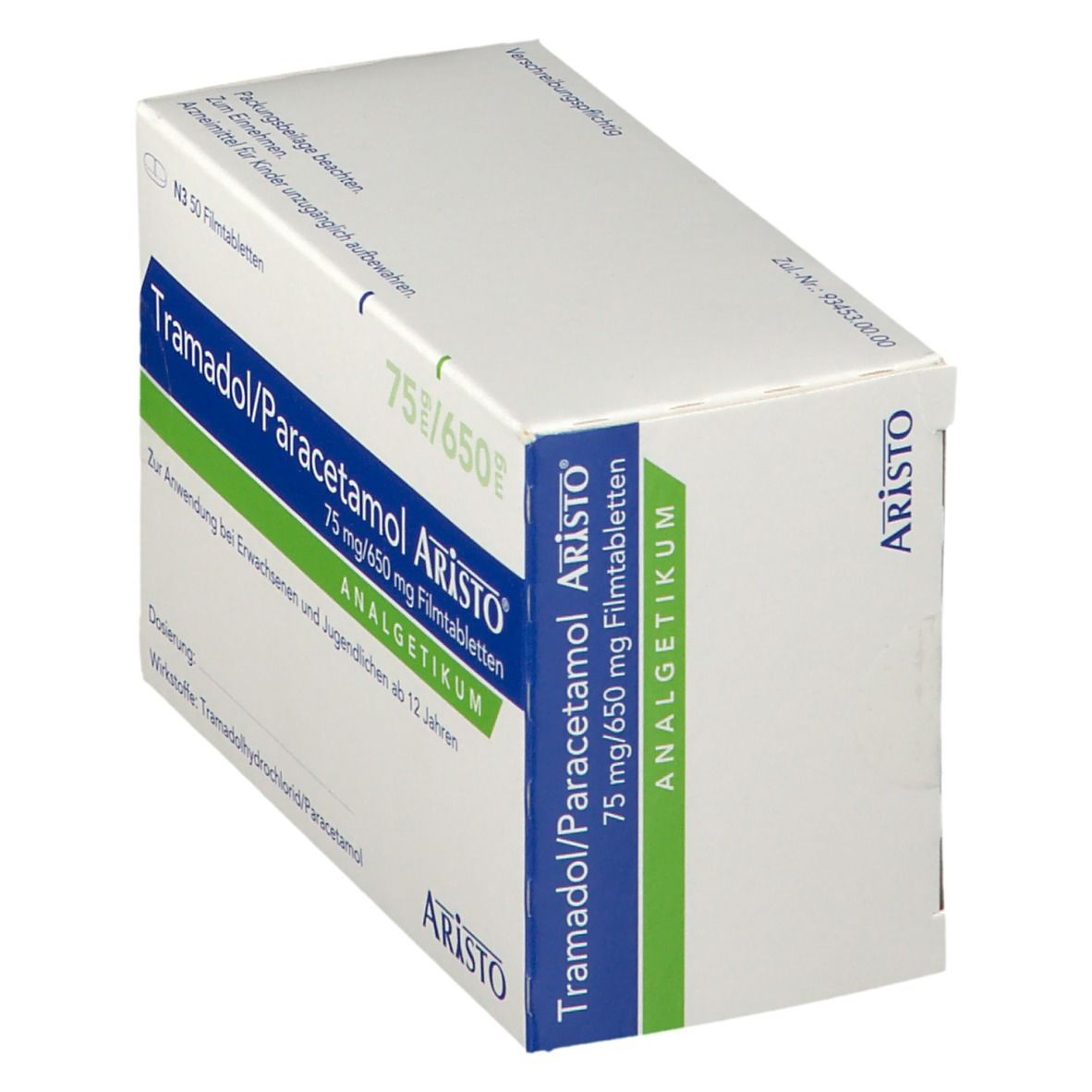 Tramadol/Paracetamol Aristo® 75 mg/650 mg