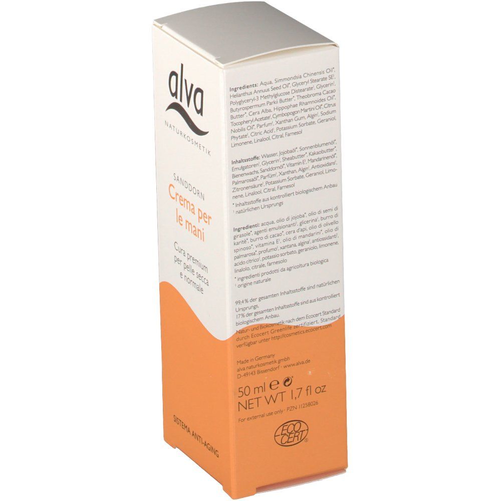 alva Sanddorn Handcreme