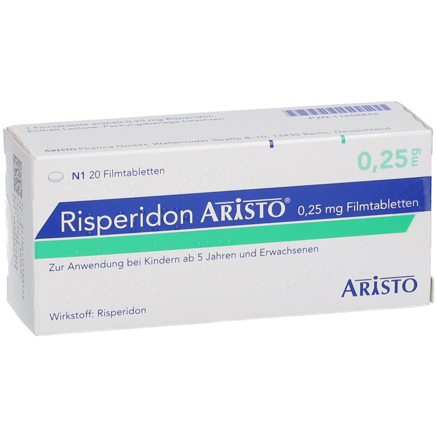 Risperidon Aristo® 0,25 mg