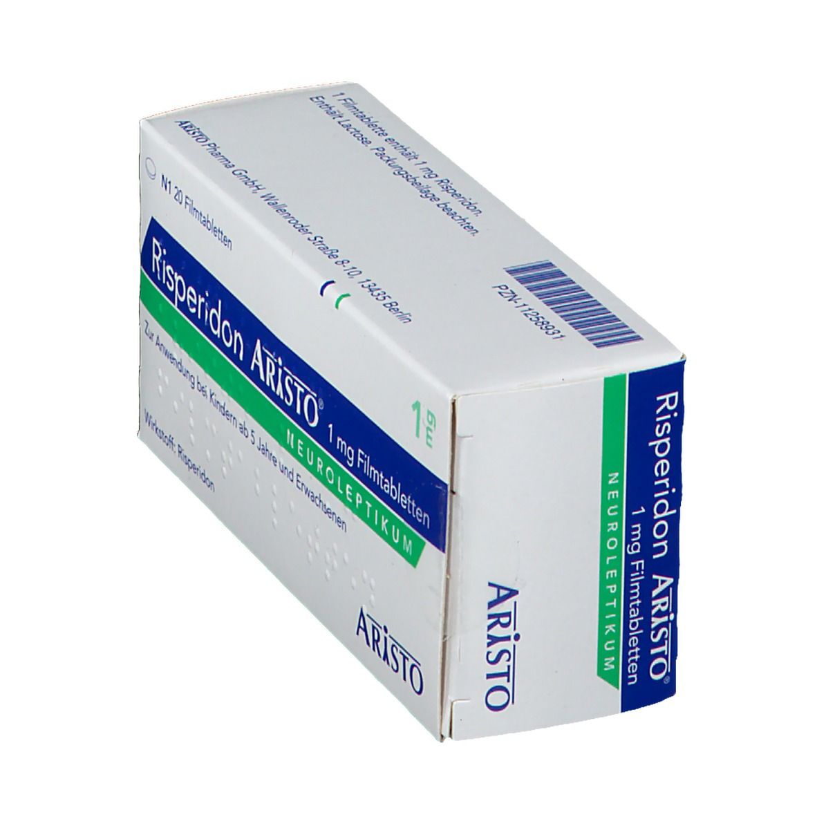 Risperidon Aristo 3 mg Filmtabletten 20 St