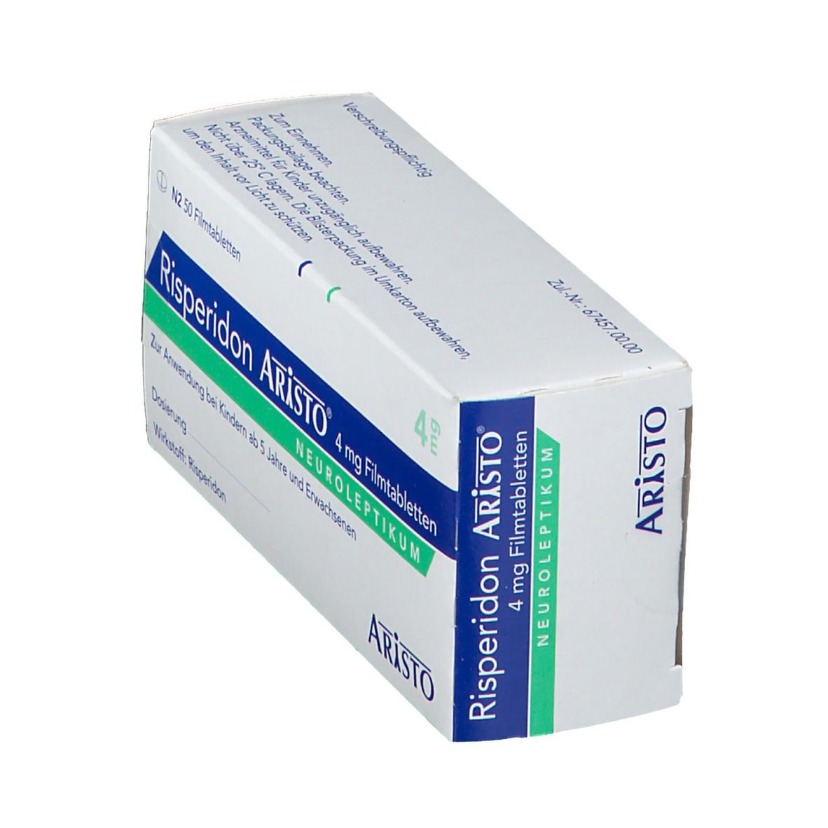 Risperidon Aristo 4 mg Filmtabletten 50 St