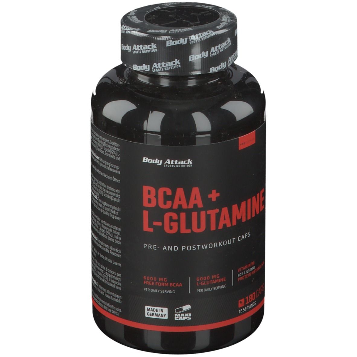 Body Attack BCAA + L-Glutamine 12000