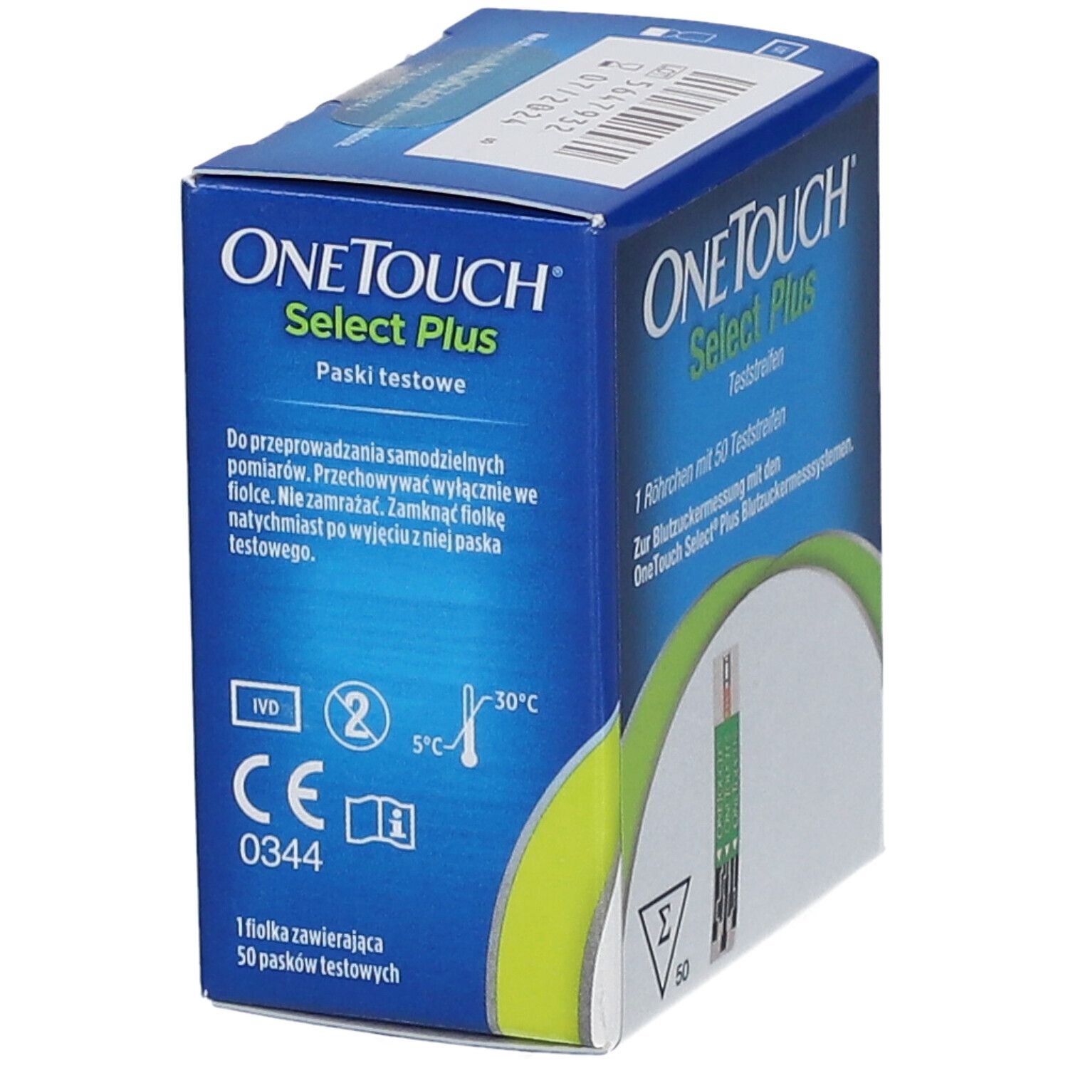 One Touch Selectplus Blutzucker Teststreifen