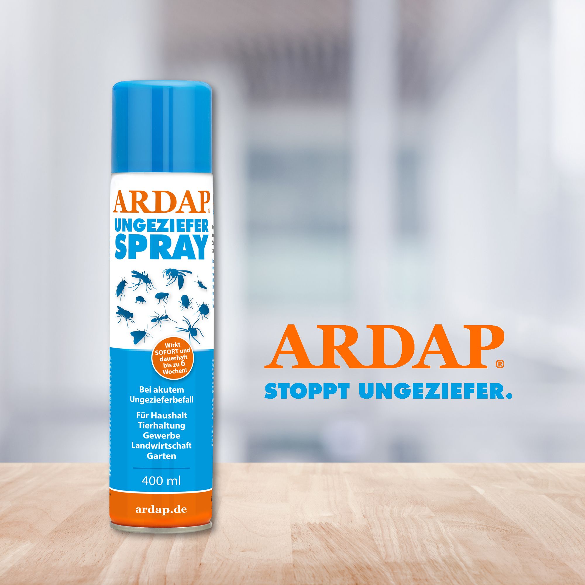 ARDAP Ungeziefer-Spray - 750 ml ᐅ