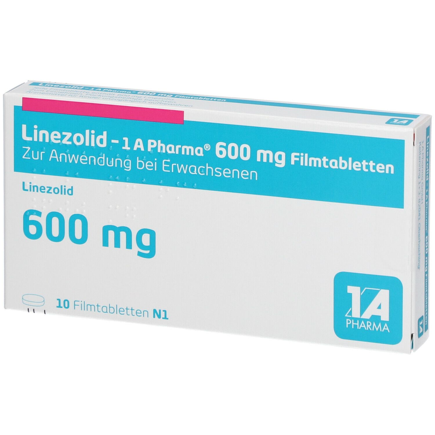 Linezolid 1A Pharma® 600Mg