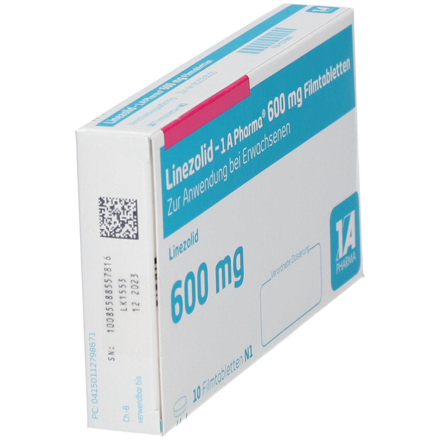Linezolid 1A Pharma® 600Mg