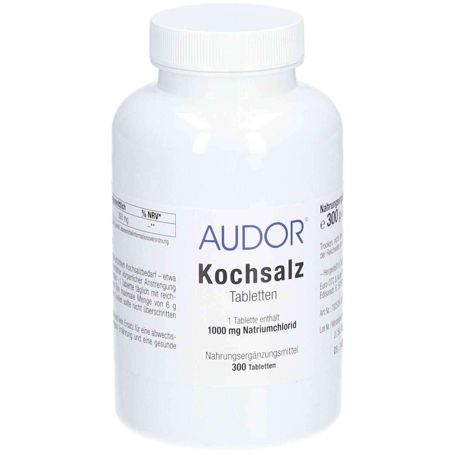 Kochsalz 1000 mg Tabletten 300 St