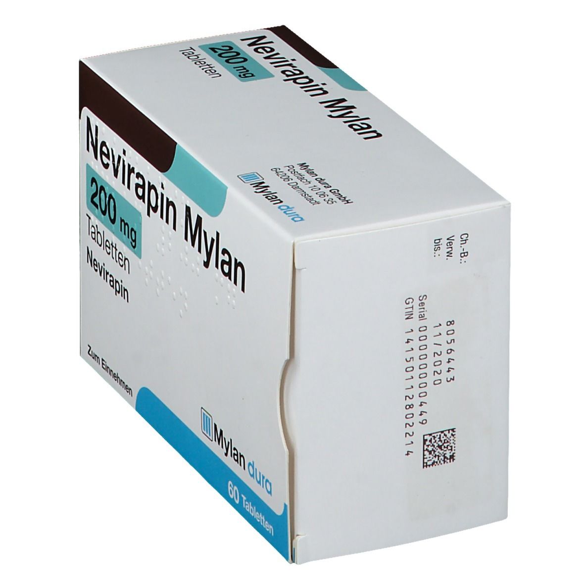 NEVIRAPIN Mylan 200 mg Tabletten